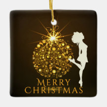 Personlig Irish Dance Golden jul