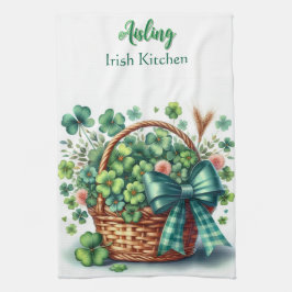 Personlig Irish Klöver Kitchen Towels Kökshandduk