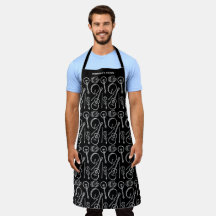 Personlig Irish Music Instrument Mönster Apron