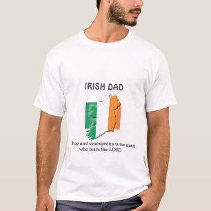 Personlig IRISH PAPPA Starkt djärv T Shirt