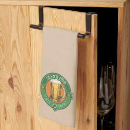 Personlig Irish Pub Towel - Anpassningsbar Dishclo Kökshandduk
