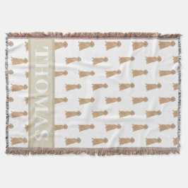 Personlig Irish Setter Filt