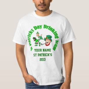 Personlig Irish St patrick's day Tee