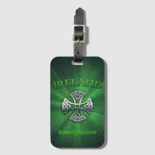 Personlig Irland Celtic Kor Bagagebricka