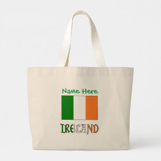 Personlig Irland Flagga Kulturarv Jumbo Tygkasse