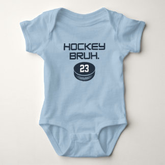 Personlig Ishockey Bruh Baby Kofta T Shirt
