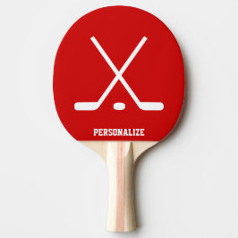 Personlig ishockey fläkt ping pong paddle pingisracket