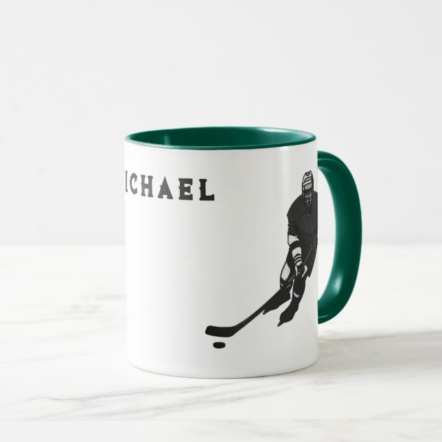 Personlig ishockeyspelare mugg (Framsida höger)