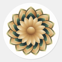 personlig islamiska bröllopsmärken runt klistermärke