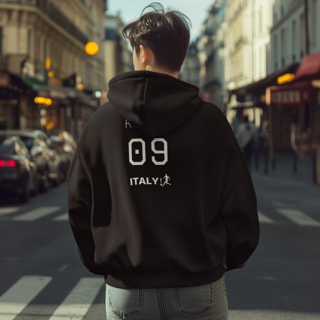 Personlig Italien Nationellt Lag Professionell Mon Hoodie (Skapare uppladdad)