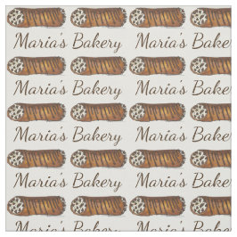 Personlig Italienska bakeriet Baking Cannoli Fabri Tyg
