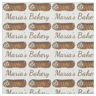 Personlig Italienska bakeriet Baking Cannoli Fabri Tyg