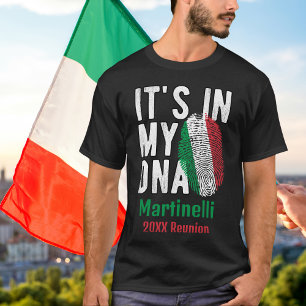 Personlig Italienska familjegruppen T Shirt