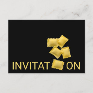 Personlig Italienska matdagen Tortellini Inbjudningar