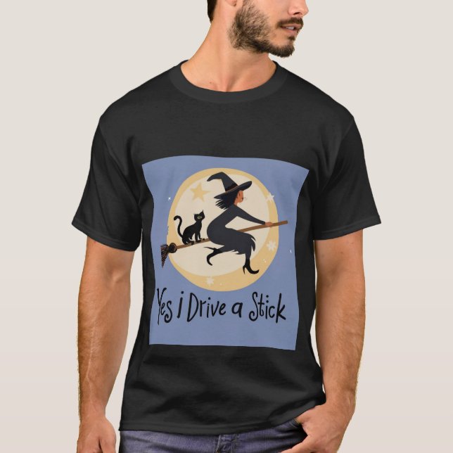 Personlig Ja, jag kör ett stift, Unisex T Shirt (Framsida)