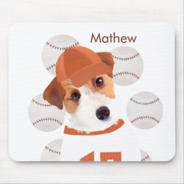Personlig Jack Russell Hund Baseball Jersey Musmatta