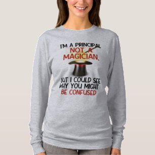 Personlig: "Jag är en huvudman, inte en trollkarl" T Shirt
