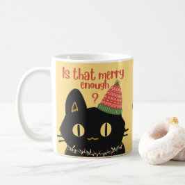 Personlig jag hatar jul Söt svart Sarksatisk Kaffemugg