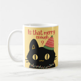 Personlig jag hatar jul Söt svart Sarksatisk Kaffemugg