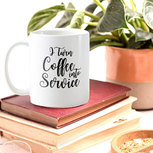 Personlig Jag sätter in kaffe i Service Mugg