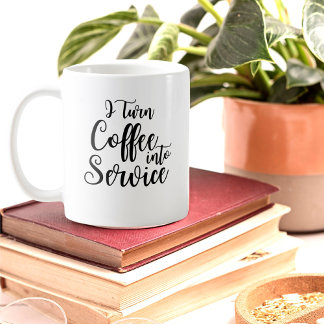 Personlig Jag sätter in kaffe i Service Mugg