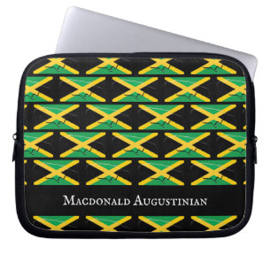 Personlig JAMAICA FLAGGA Laptop Fodral