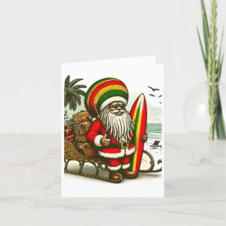 Personlig Jamaican julkort Helgkort