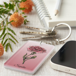 Personlig Januari Flower Carnation