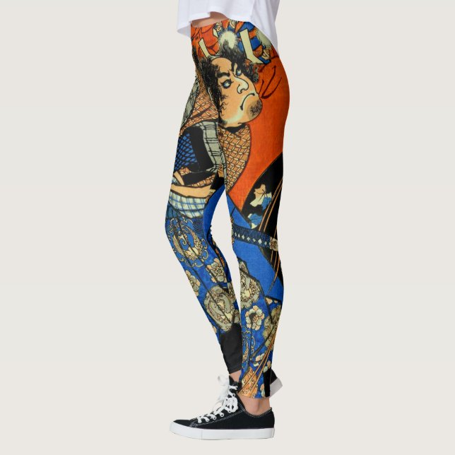 PERSONLIG JAPANESE SAMURAI LEGGINGS (Vänster)
