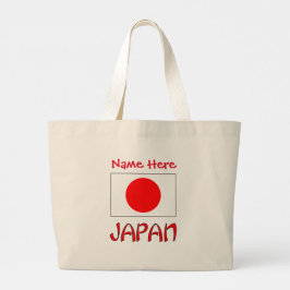 Personlig Japans Flagga Kulturarv Jumbo Tygkasse