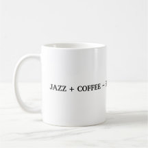 Personlig Jazz Coffee Beach Sunset You mugg