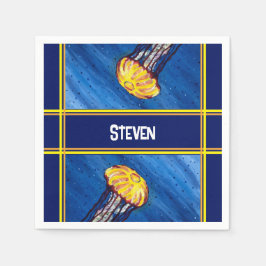 Personlig Jellyfish Pappersservett