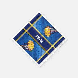 Personlig Jellyfish Pappersservett