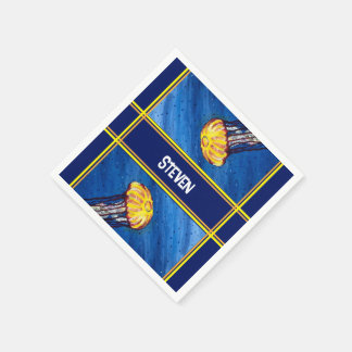 Personlig Jellyfish Pappersservett