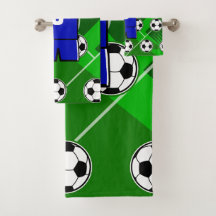 Personlig Jersey Blue med vit