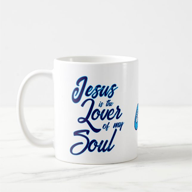 Personlig Jesus Älskare i min Soul Coffee Mugg (Vänster)