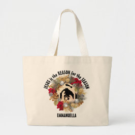 Personlig JESUS ÄR ANLEDNINGEN TILL JESON Jumbo Tygkasse