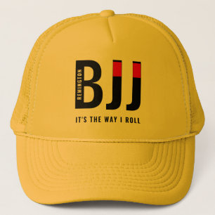 Personlig Jiu Jitsu BJJ Black Bälte Keps