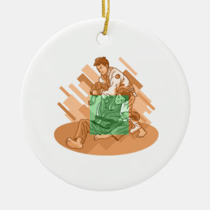 Personlig Jiu Jitsu Ornament