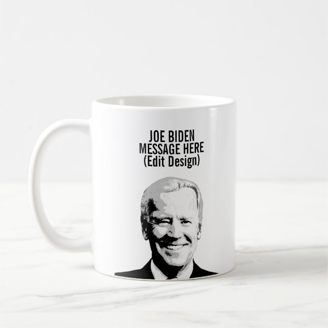 Personlig Joe Biden Kaffemugg (Vänster)