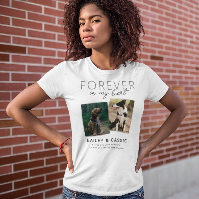 Personlig Joint Pet Memorial T Shirt (Skapare uppladdad)