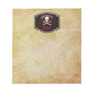 Personlig Jolly Roger (Cutlass) Anteckningsblock