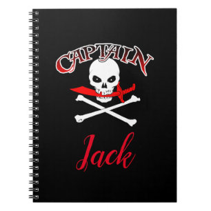 Personlig Jolly Roger (Cutlass) Anteckningsbok