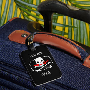 Personlig Jolly Roger (Cutlass) Bagagebricka
