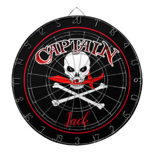 Personlig Jolly Roger (Cutlass) Darttavla
