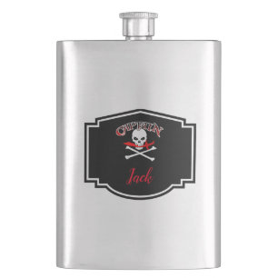 Personlig Jolly Roger (Cutlass) Fickplunta