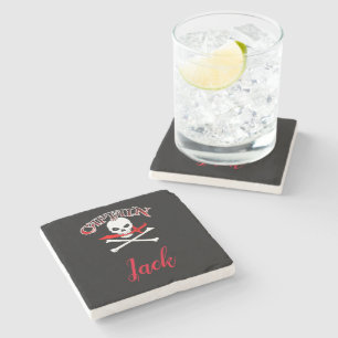 Personlig Jolly Roger (Cutlass) Stenunderlägg