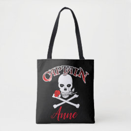 Personlig Jolly Roger (Ro) Tote Tygkasse