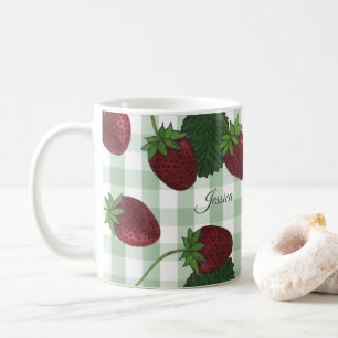 Personlig Jordgubbskaffe Mugg