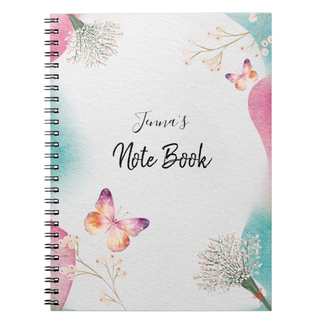 Personlig Journal för skola, arbete och gåvor Anteckningsbok (Framsidan)